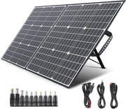 100W Foldable Solar Panel 60W USB C Fast Charge Camping