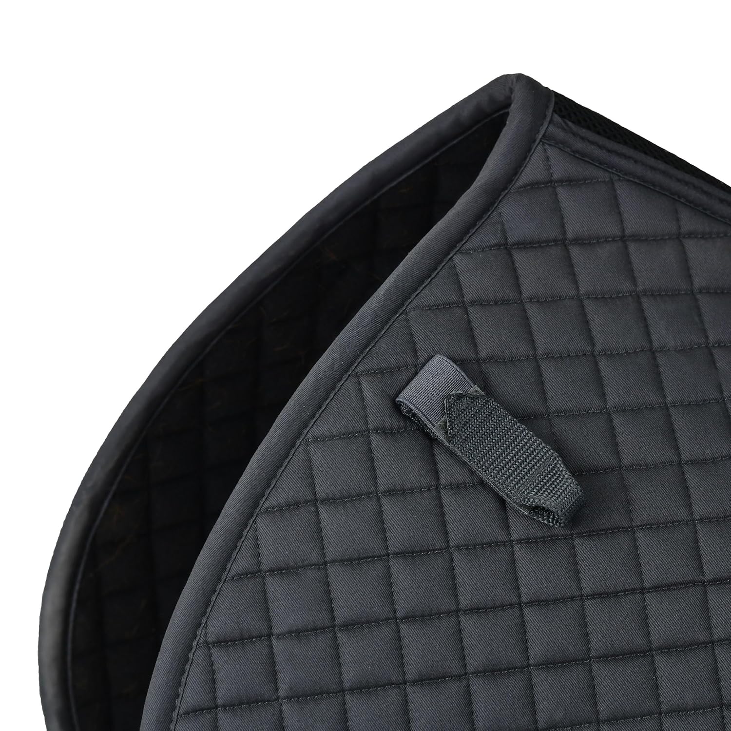 Breathable Jump Saddle Pad Large Charcoal High Wither Cotton