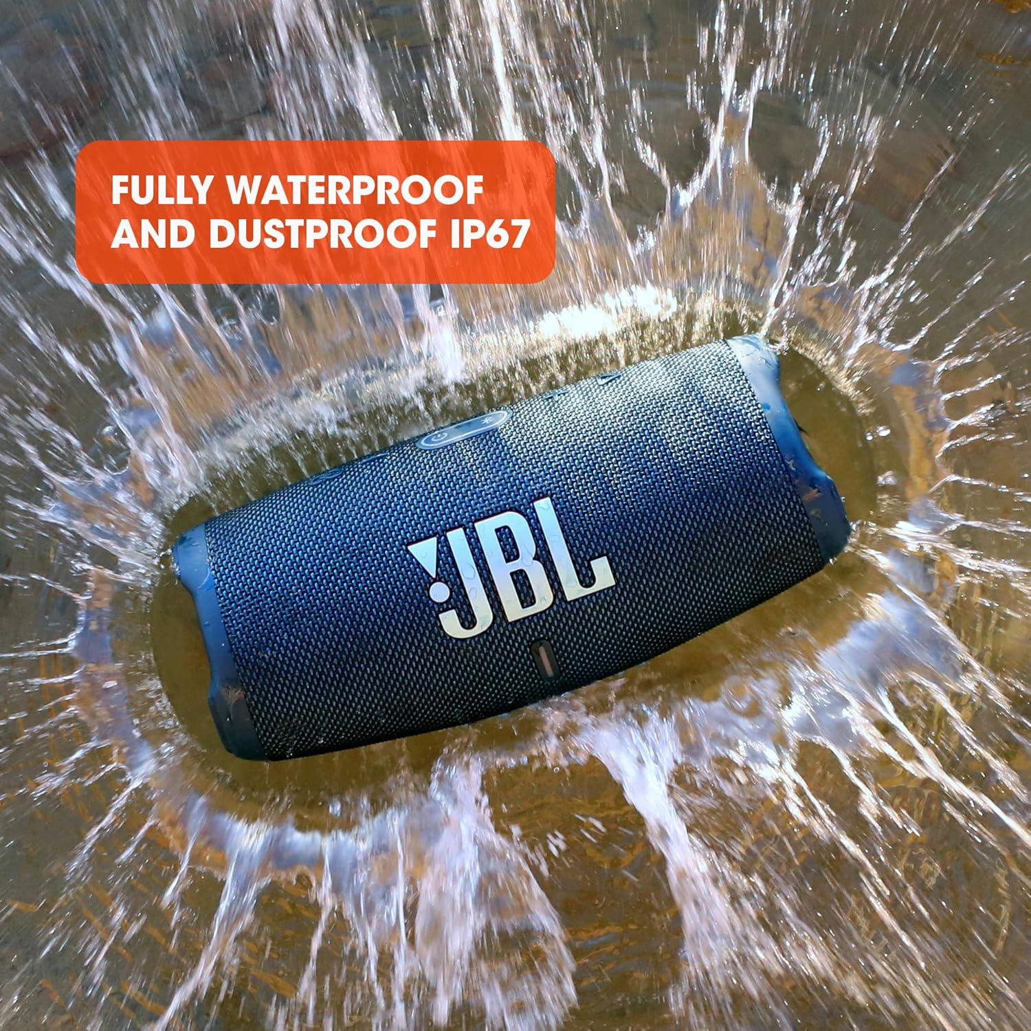 Bluetooth Speaker Waterproof 20Hr Battery Portable Bass Powerbank