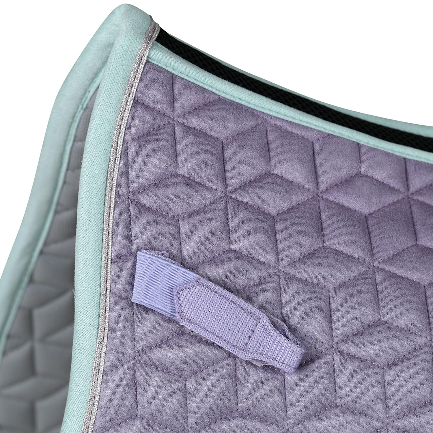 Soft Lilac Large All Purpose Saddle Pad with Suede Finish