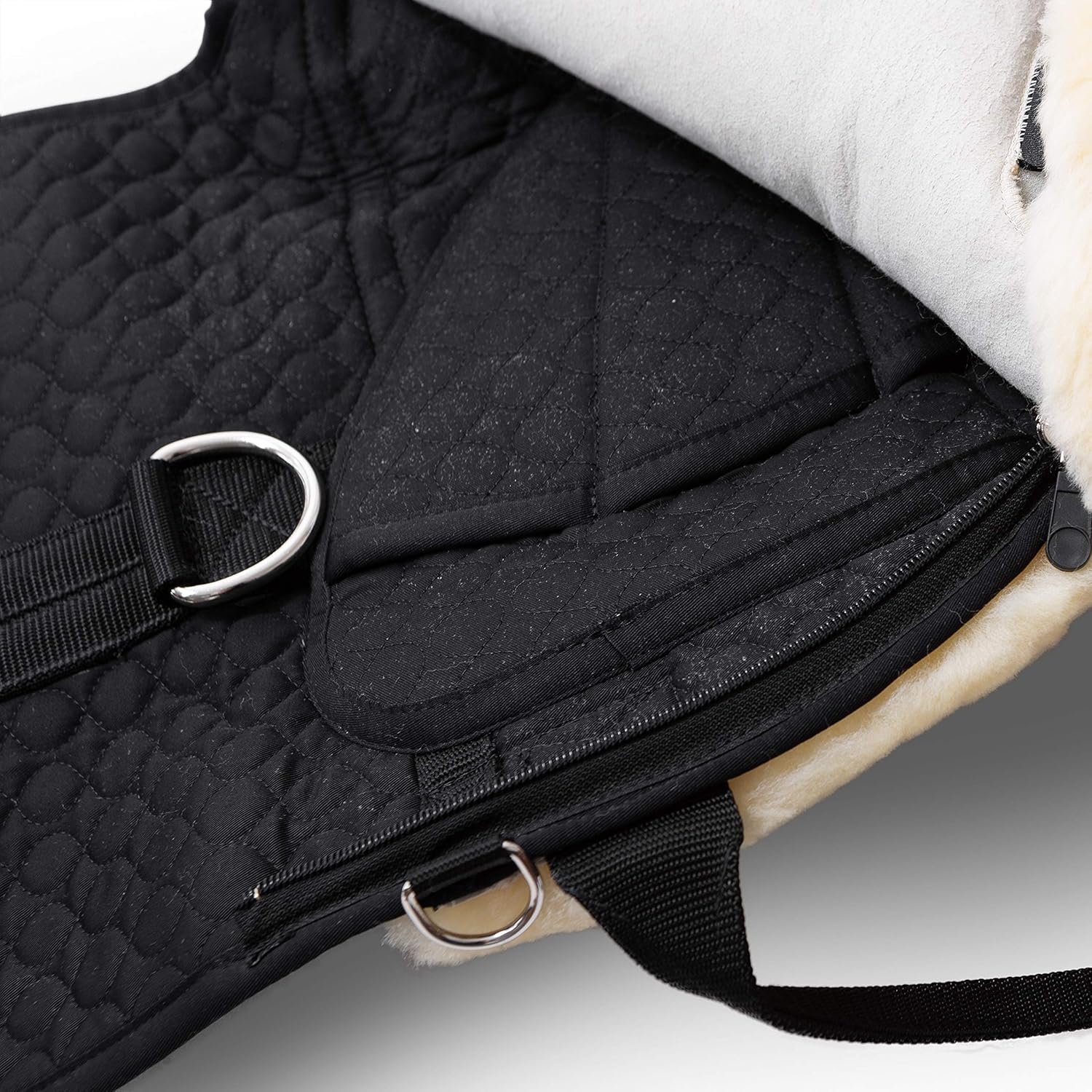 Lambskin Treeless Bareback Horse Saddle Pad Premium