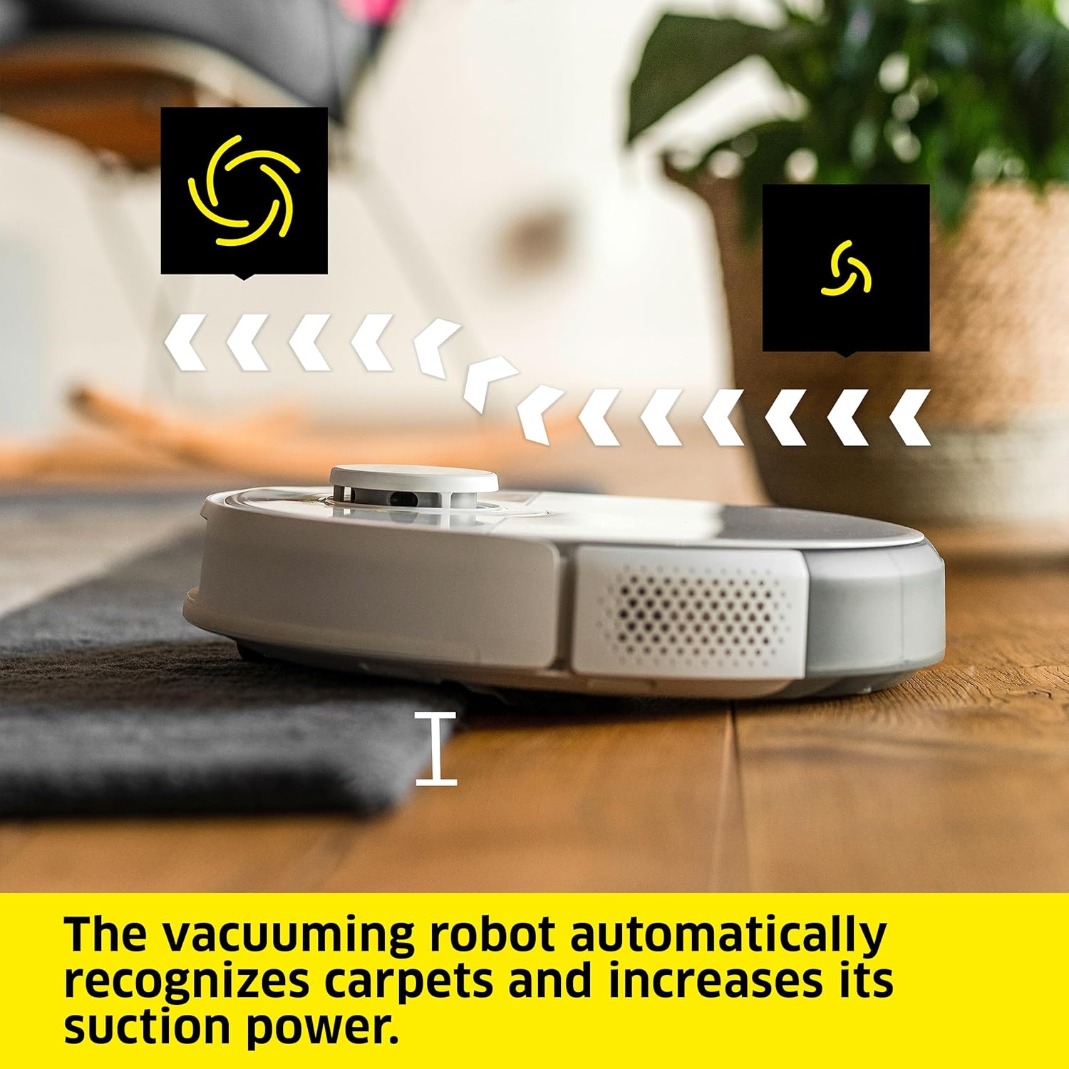 Robot Vacuum Mop 5000Pa LiDAR AI Mapping App Control 140min