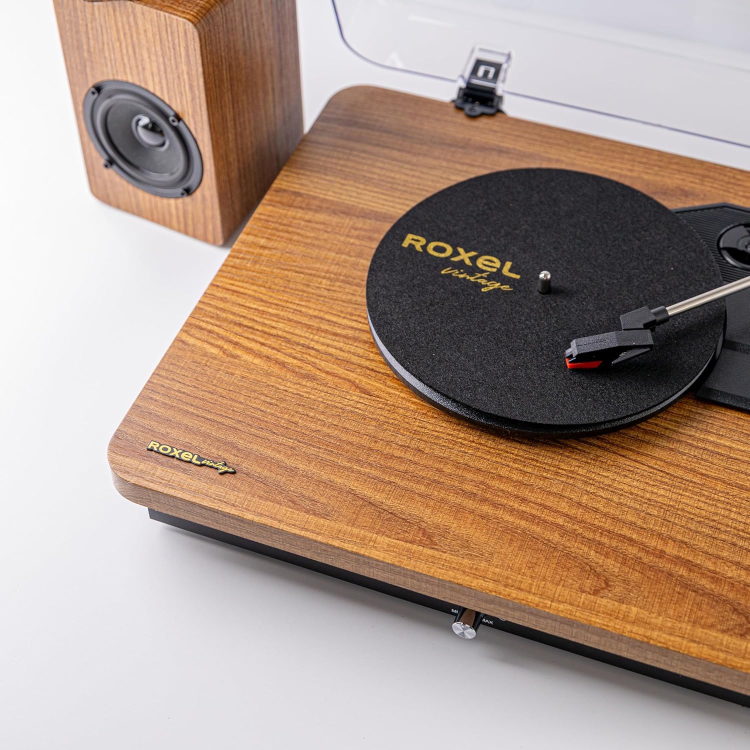 3-Speed Bluetooth Turntable with Stereo Speakers & Belt Drive