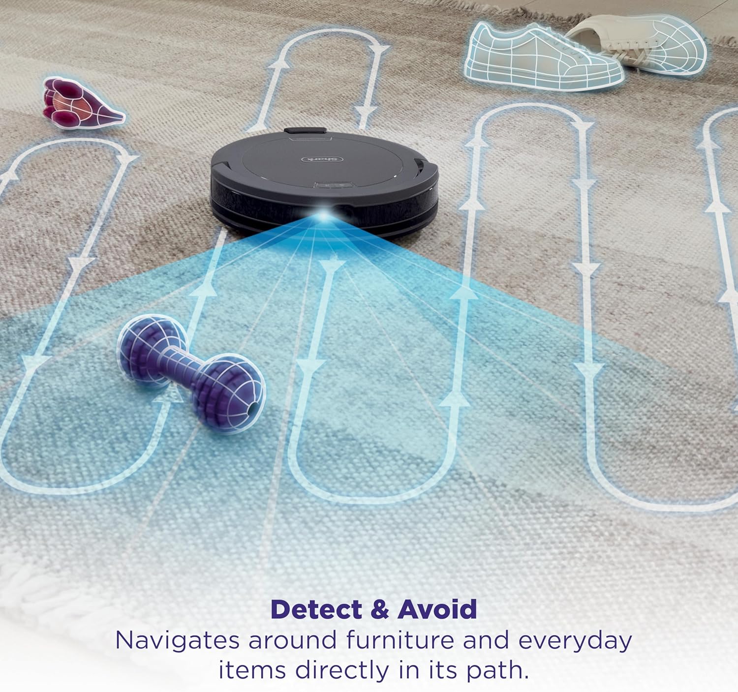 Robot Vacuum Self Empty 60 Day Base LiDAR Smart Mapping Pet Hair