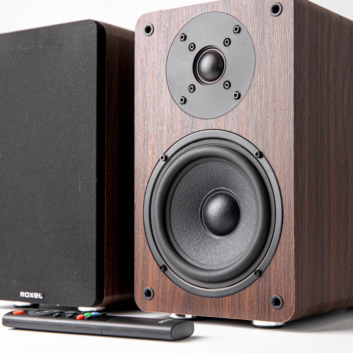 Bookshelf Speakers 100W RMS Bluetooth HDMI ARC Stereo Audio