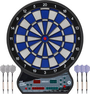 Electronic Dartboard LED Scoring 27 Games 175 Modes 6 Darts