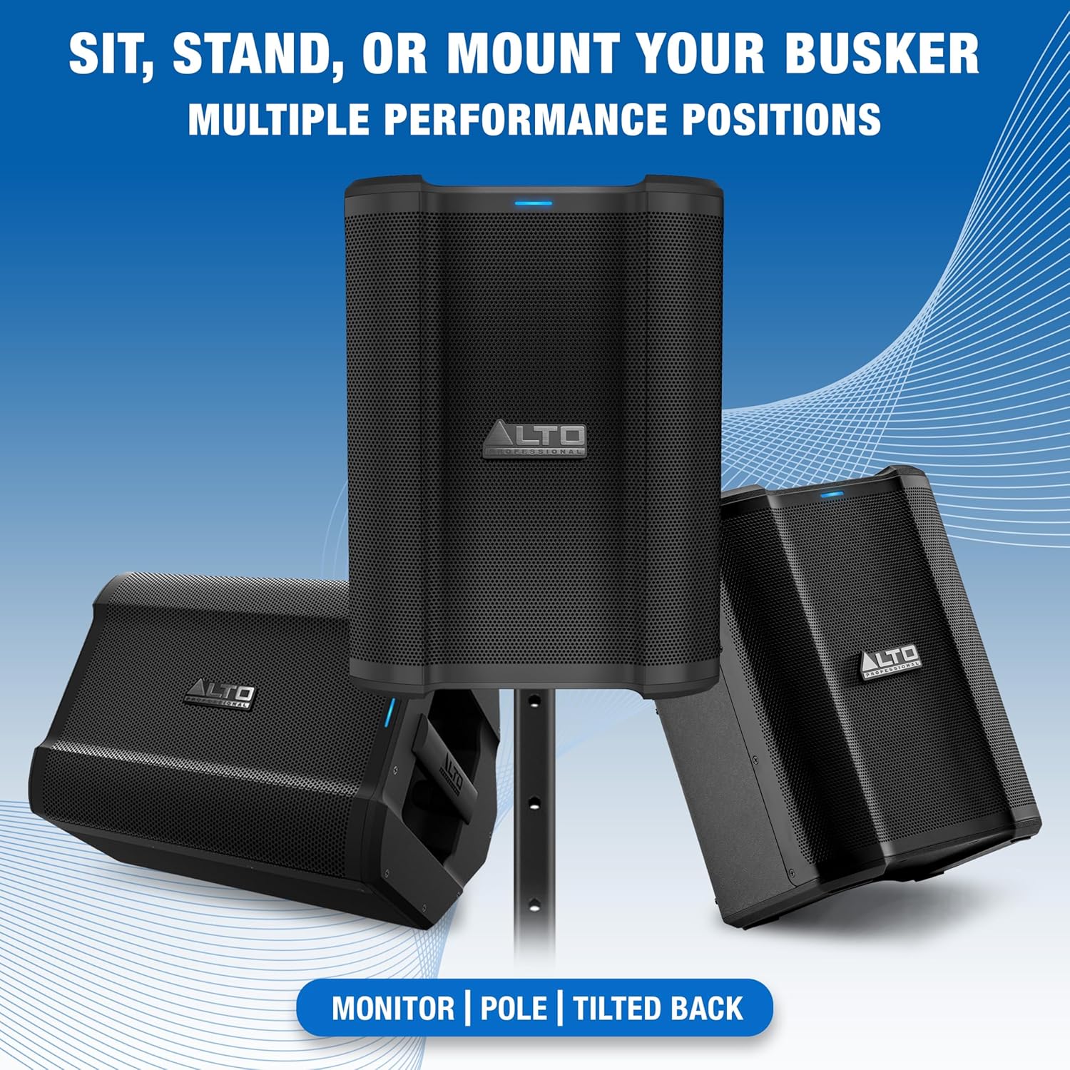 200W Portable PA Speaker Bluetooth Mixer Battery Powered PA System