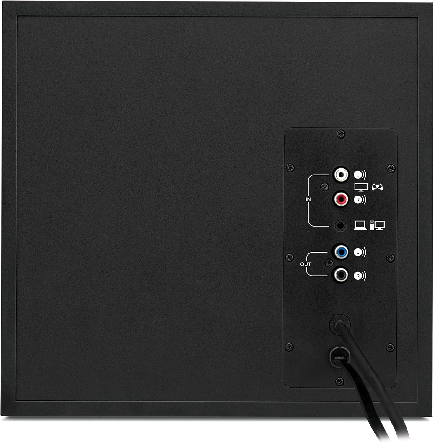 2.1 PC Speakers with Subwoofer 120W Powerful Bass RCA