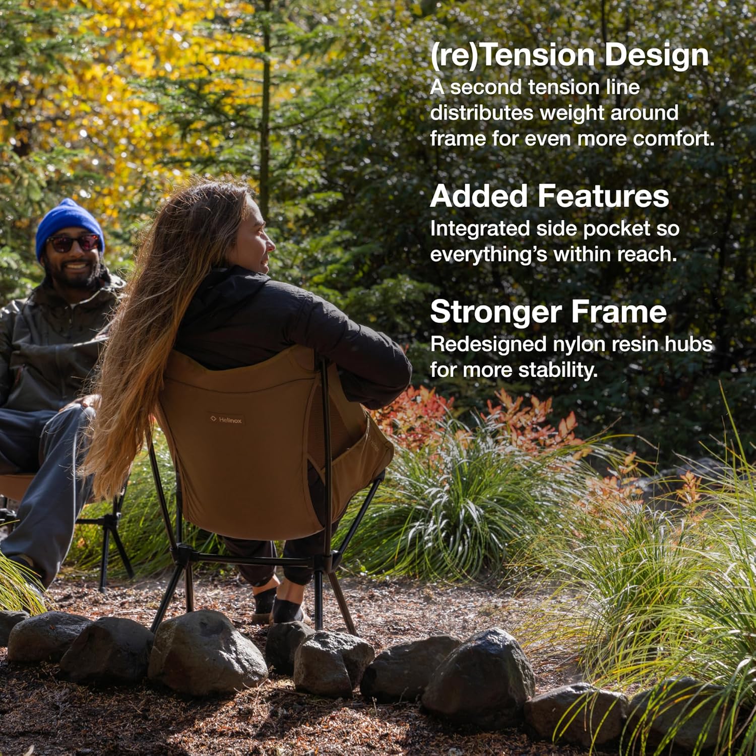 Compact Camping Chair Foldable Camo Outdoor Seat
