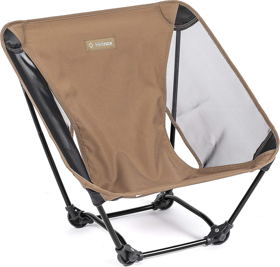 Ultralight Ground Camping Chair Portable Tan