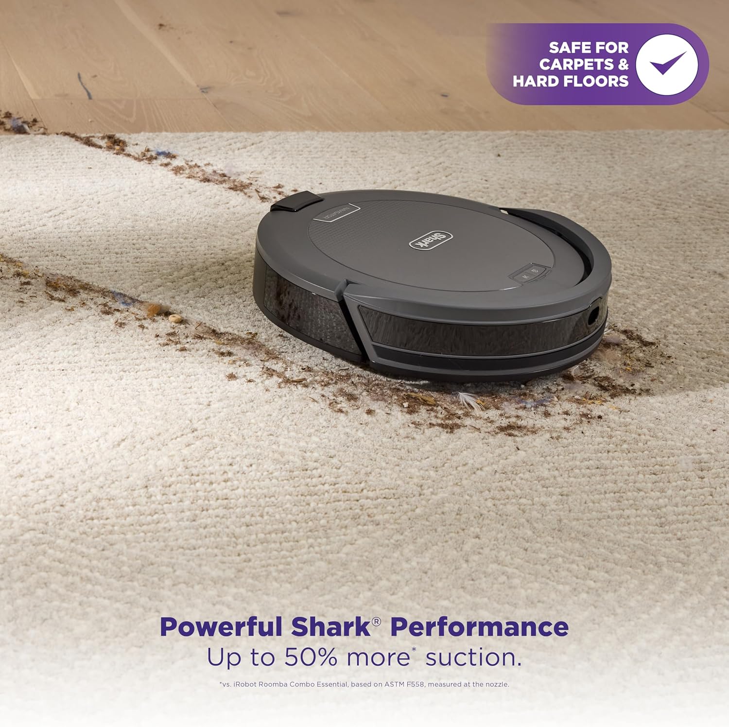 Robot Vacuum Self Empty 60 Day Base LiDAR Smart Mapping Pet Hair