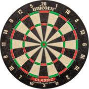 Bristle Dart Board Steel Tip Staple Free Bullseye Official Size
