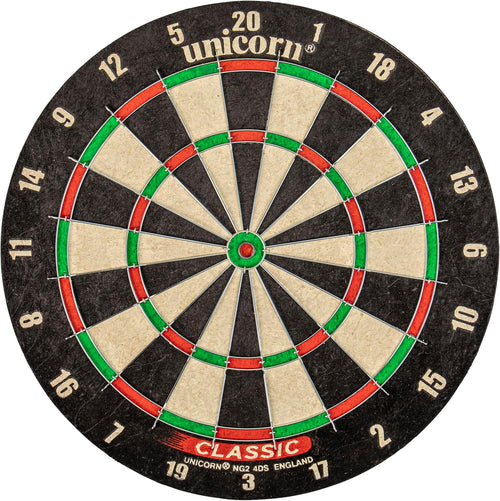 Bristle Dart Board Steel Tip Staple Free Bullseye Official Size