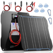 20W Solar Car Battery Charger 12V Waterproof Trickle Charger