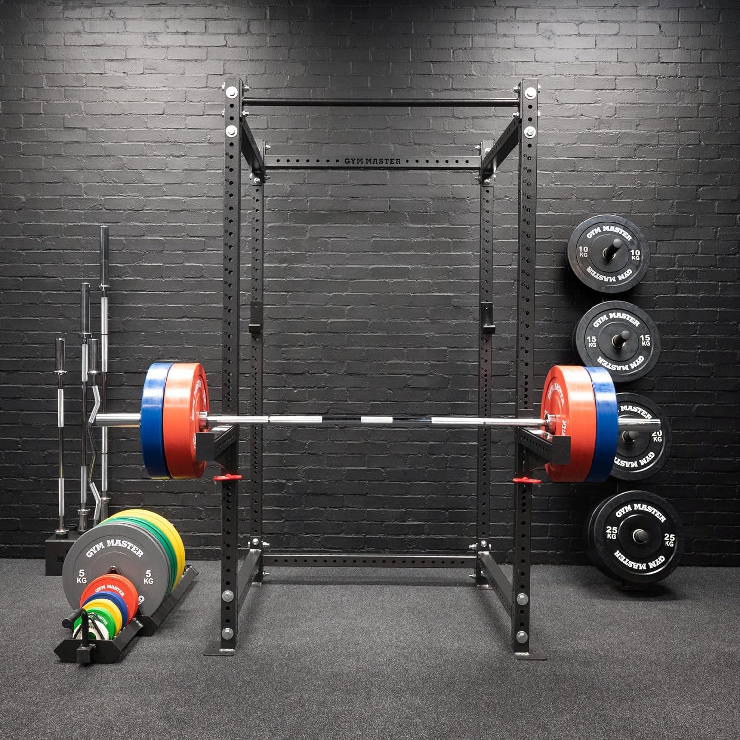Power Rack Safety Spotter Arms 60mm Barbell Catch Pair