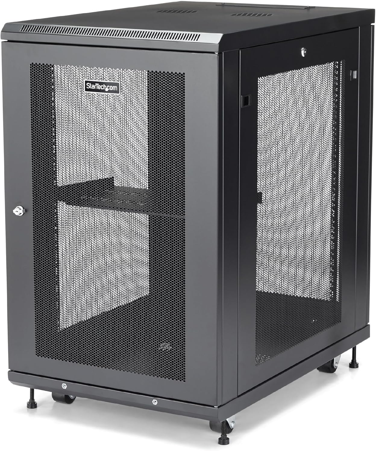 18U Enterprise Server Rack Cabinet 4 Post Enclosed