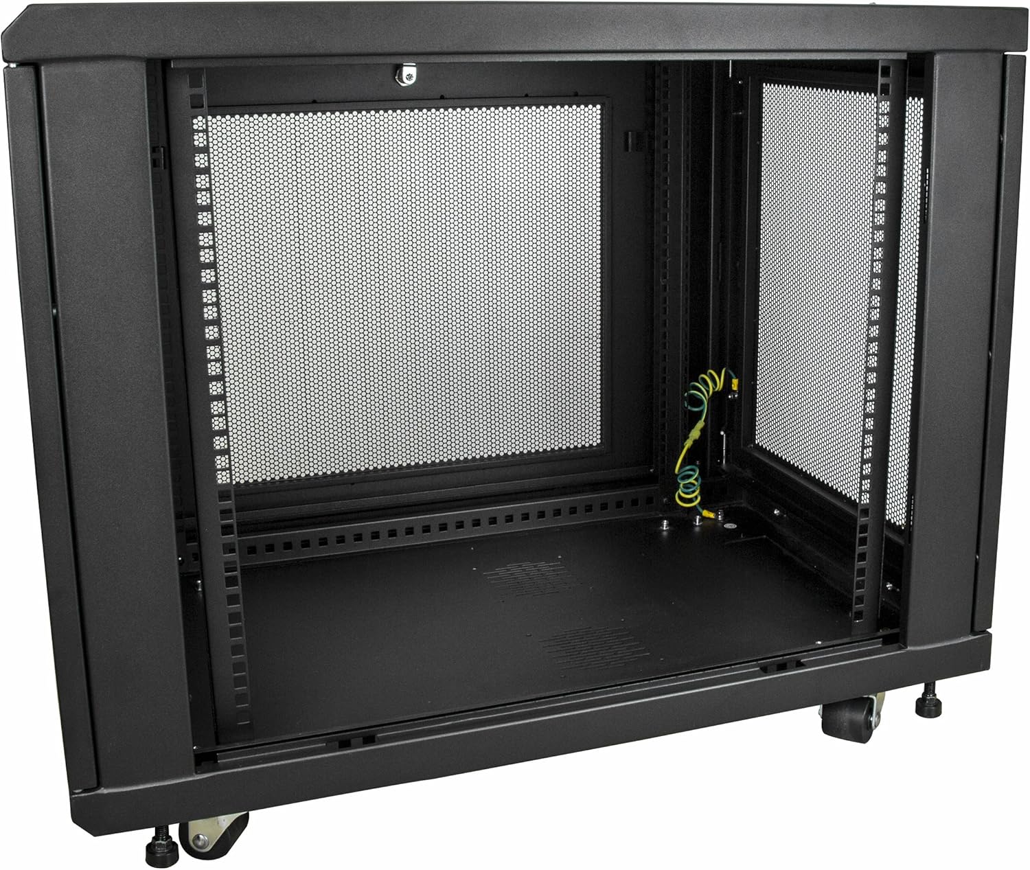 12U Enterprise Server Rack Cabinet 4 Post Enclosed