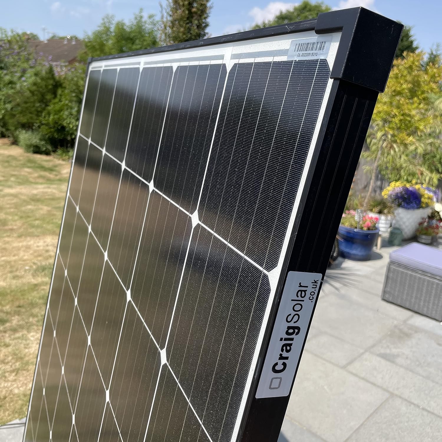 300W Monocrystalline Solar Panel 23 Percent High Efficiency Black Frame