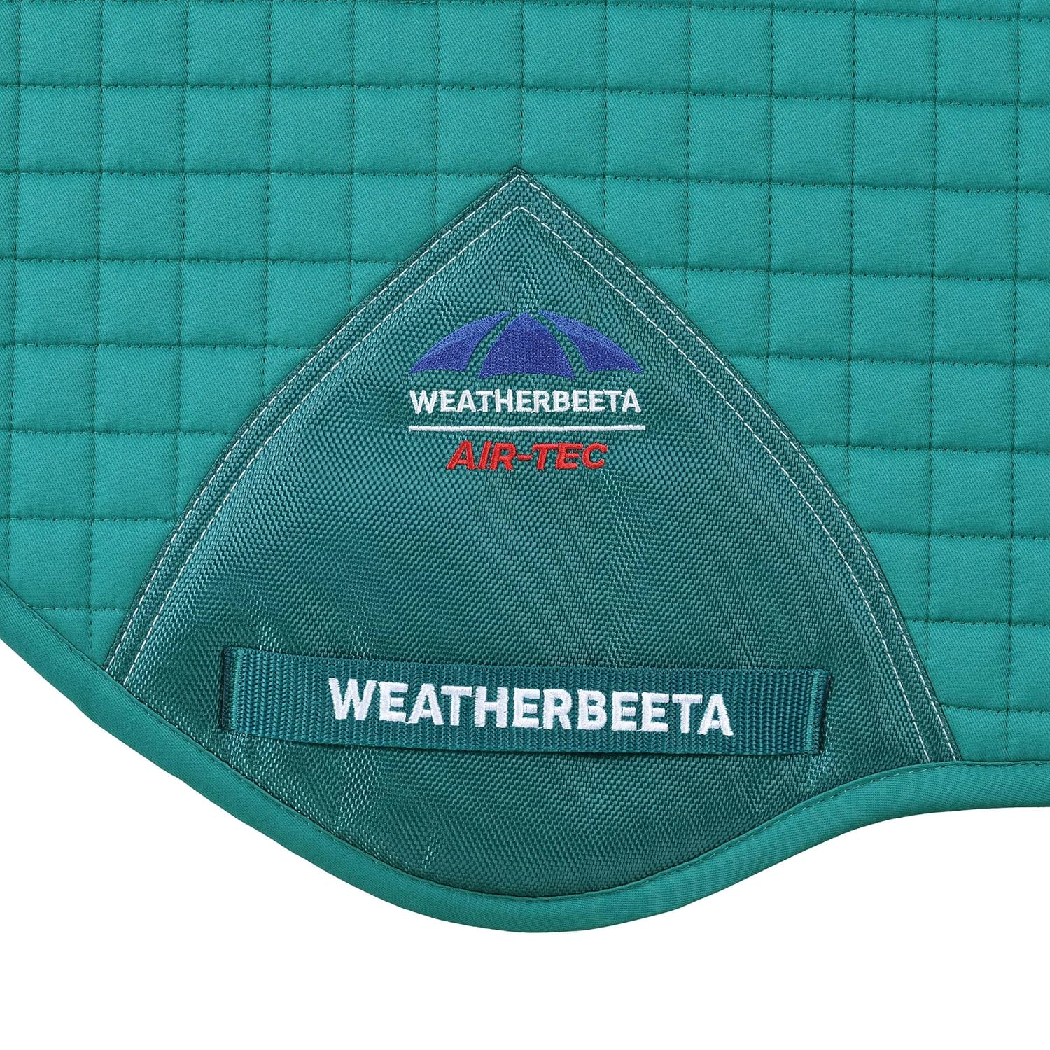 Dark Turquoise Large Jump Saddle Pad with Breathable Air Mesh Spine