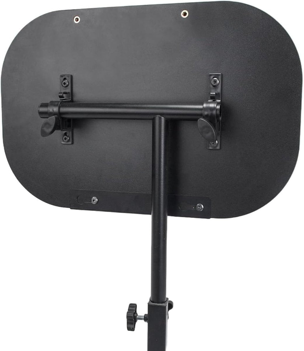 Adjustable C Shaped Side Table Swivel Laptop Desk for Sofa Bed Black - Kwikley
