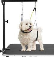 Adjustable Dog Grooming Arm Clamp Anti Slip Metal with Loop Noose - Kwikley