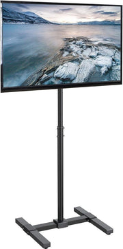 Adjustable TV Floor Stand 13–50” Tilt Mount Display Bracket Stable Base - Kwikley