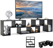 Adjustable TV Stand up to 65" | Modular Media Storage Shelf | Living Room - Kwikley