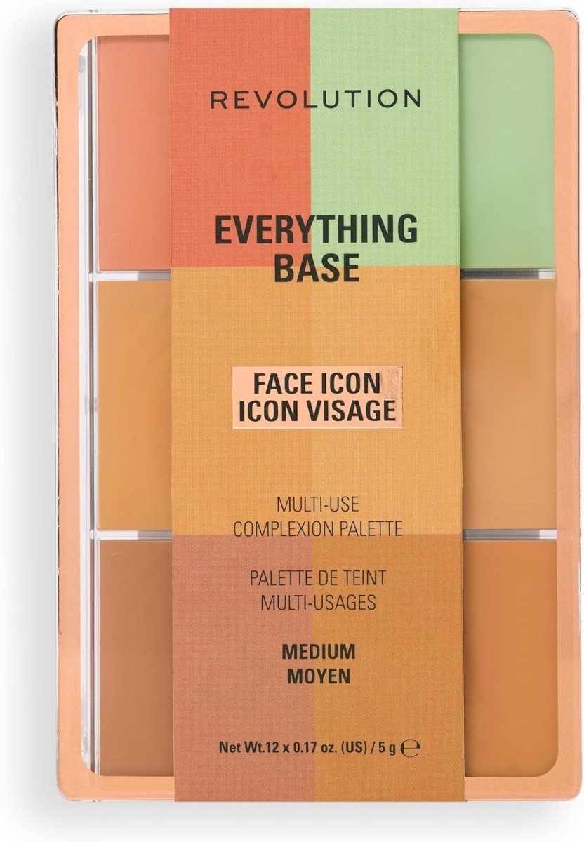 All In One Complexion Palette Medium Foundation Base 5g - Kwikley