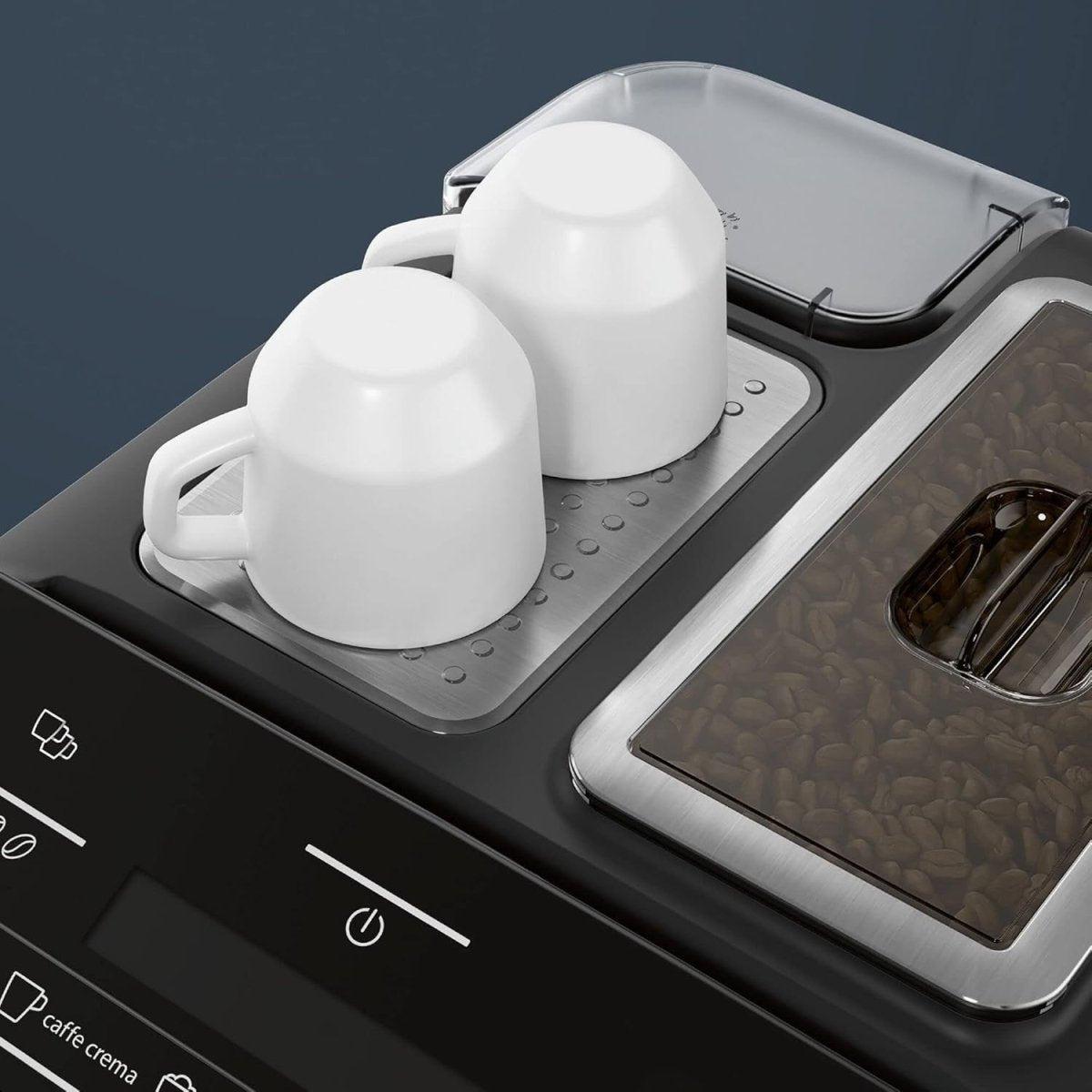 Automatic Bean - to - Cup Coffee Machine | Built - In Grinder | 1.4L | Milk Foam - Kwikley