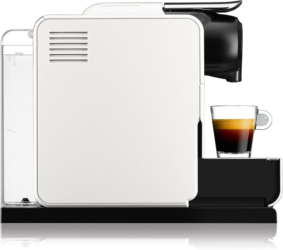 Automatic Capsule Coffee Machine w/ Milk Frother 1400W Fast Heat Latte Maker - Kwikley