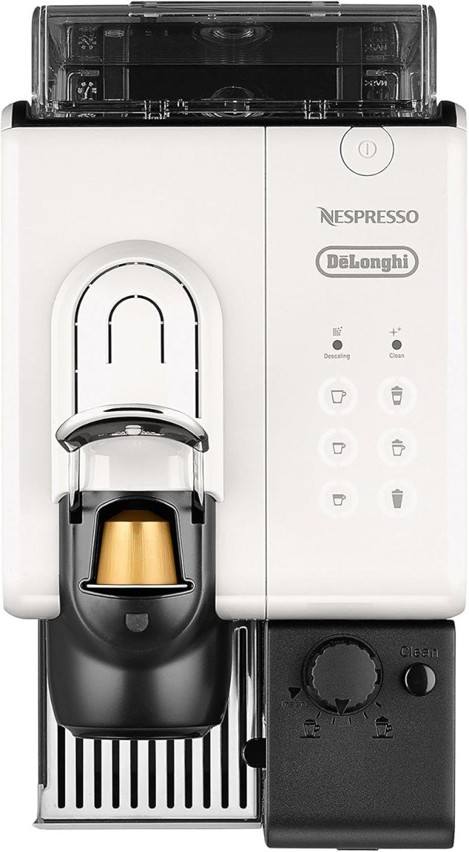 Automatic Capsule Coffee Machine w/ Milk Frother 1400W Fast Heat Latte Maker - Kwikley