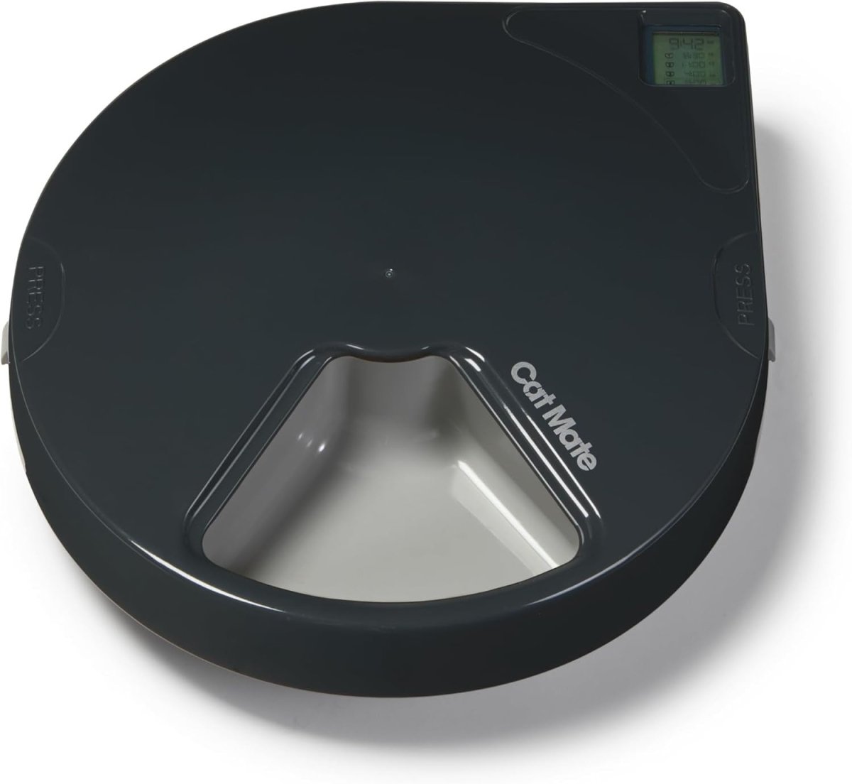 Automatic Pet Feeder 5 Meal Digital Timer Wet Dry Food Ice Pack Bowl - Kwikley