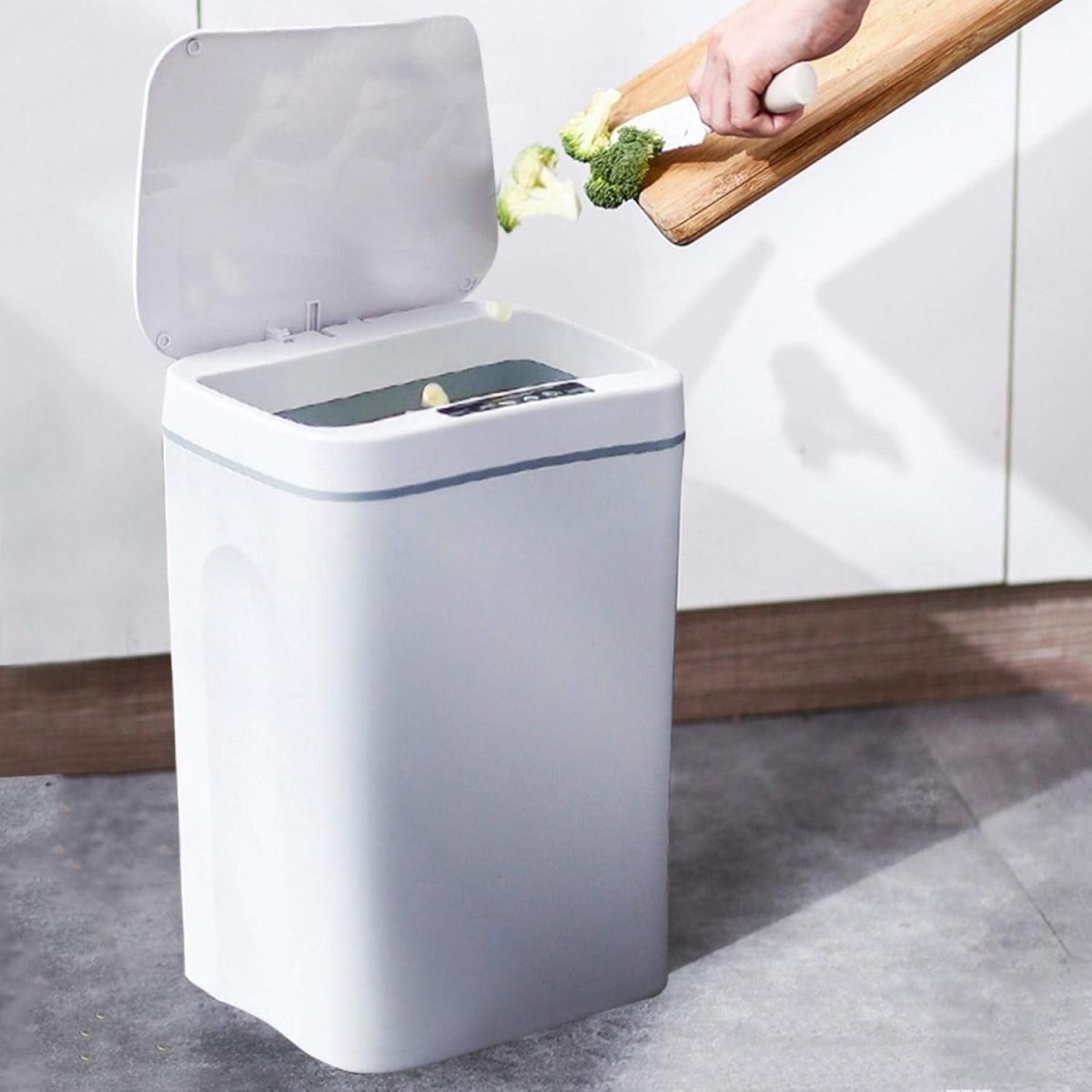 Automatic Touchless Rubbish Bin Infrared Motion Sensor Bathroom - Kwikley