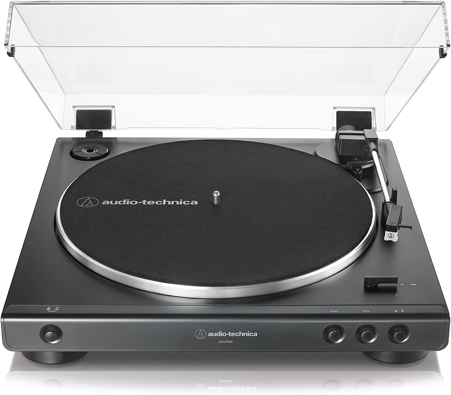 Automatic Vinyl Record Player Turntable 33/45RPM Built - In Preamp Stereo - Kwikley