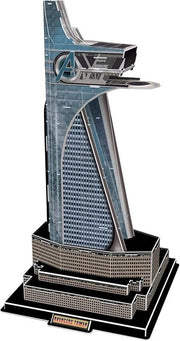 Avengers Tower 3D Puzzle Marvel Building Model Kit Collectible Gift - Kwikley