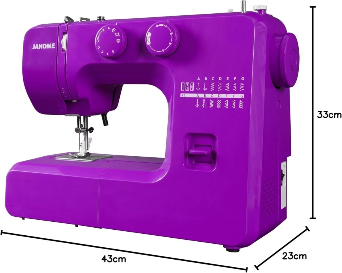 Beginner Sewing Machine 15 Stitches Free Arm Metal Frame Electric - Kwikley