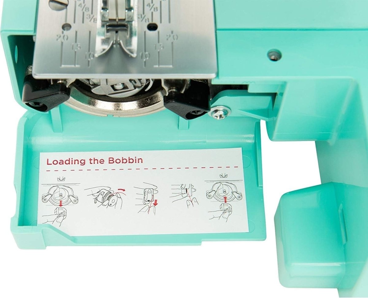 Beginner Sewing Machine 15 Stitches Metal Frame Free Arm Electric - Kwikley