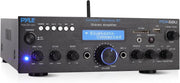 Black 200W Wireless Bluetooth Stereo Amplifier w/ USB SD AUX MIC - Kwikley