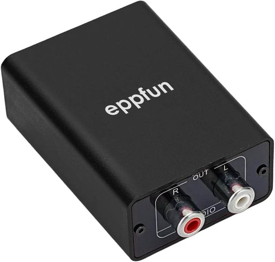 Black Bluetooth 5.4 HiFi Audio Receiver – LDAC/AptX Wireless Adapter - Kwikley