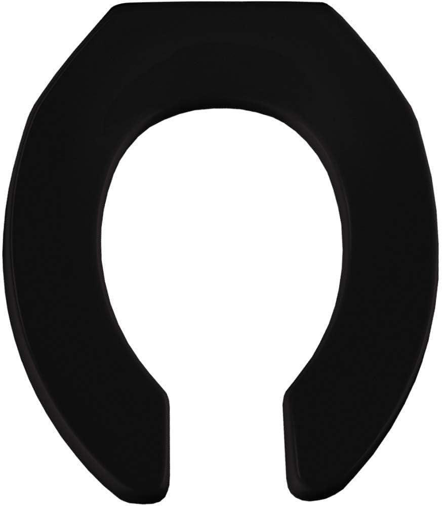 Black Round Toilet Seat | Commercial, Stay - Tite, Heavy - Duty - Kwikley