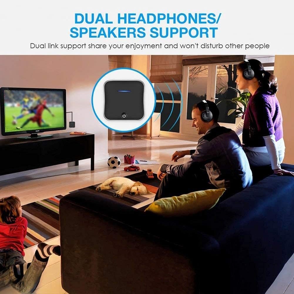Bluetooth 5.0 Audio Transmitter Receiver Optical Toslink RCA 3.5mm - Kwikley