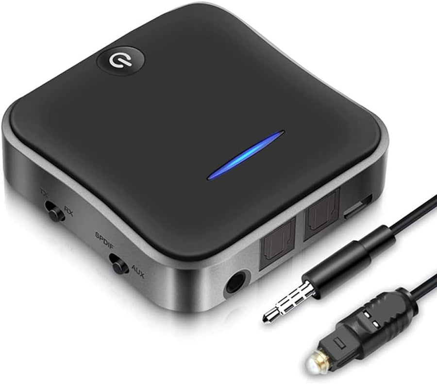Bluetooth 5.0 Audio Transmitter Receiver Optical Toslink RCA 3.5mm - Kwikley