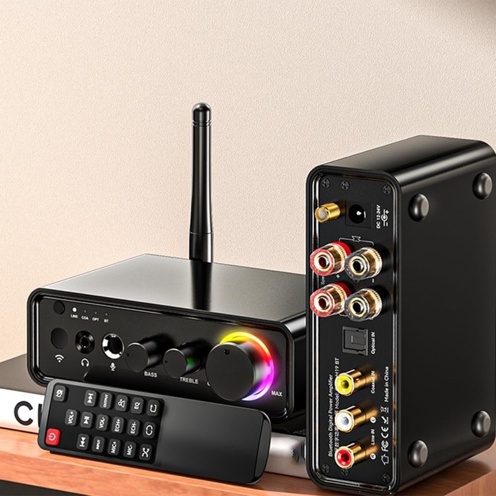 Bluetooth 5.3 Audio Receiver Transmitter Stereo Amp 100W - Kwikley