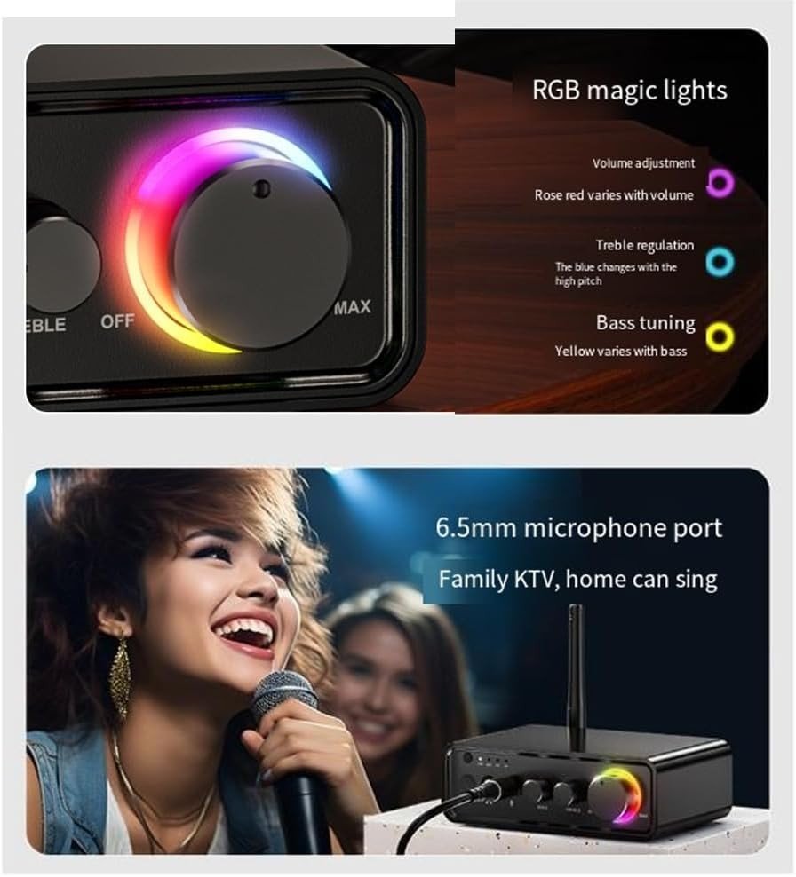 Bluetooth 5.3 Audio Receiver Transmitter Stereo Amp 100W - Kwikley