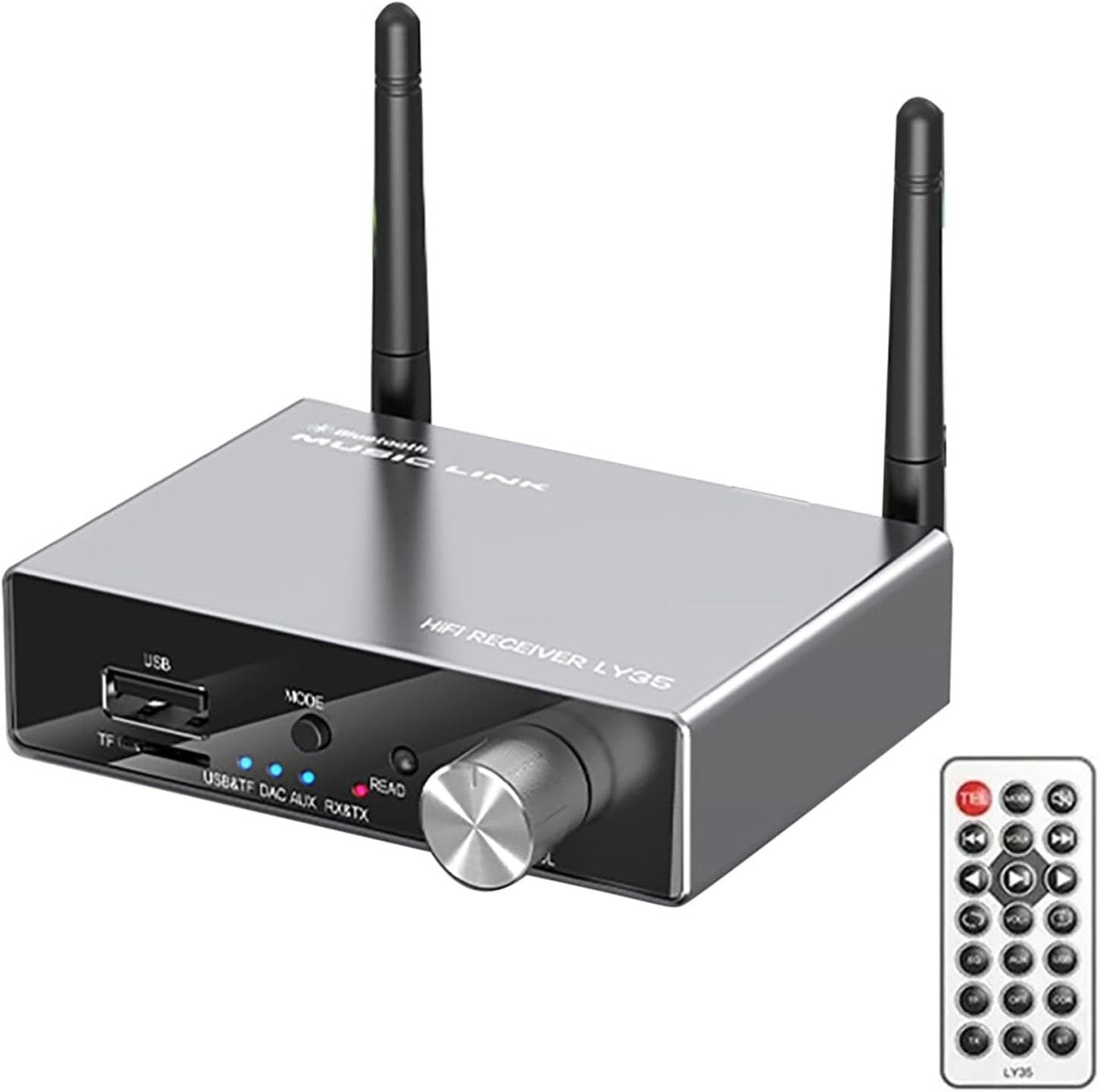 Bluetooth 5.3 Audio Transmitter Receiver DAC Optical RCA AUX - Kwikley