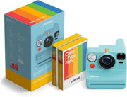 Bluetooth Instant Camera Bundle 16 Photo Film Pack Autofocus Blue - Kwikley
