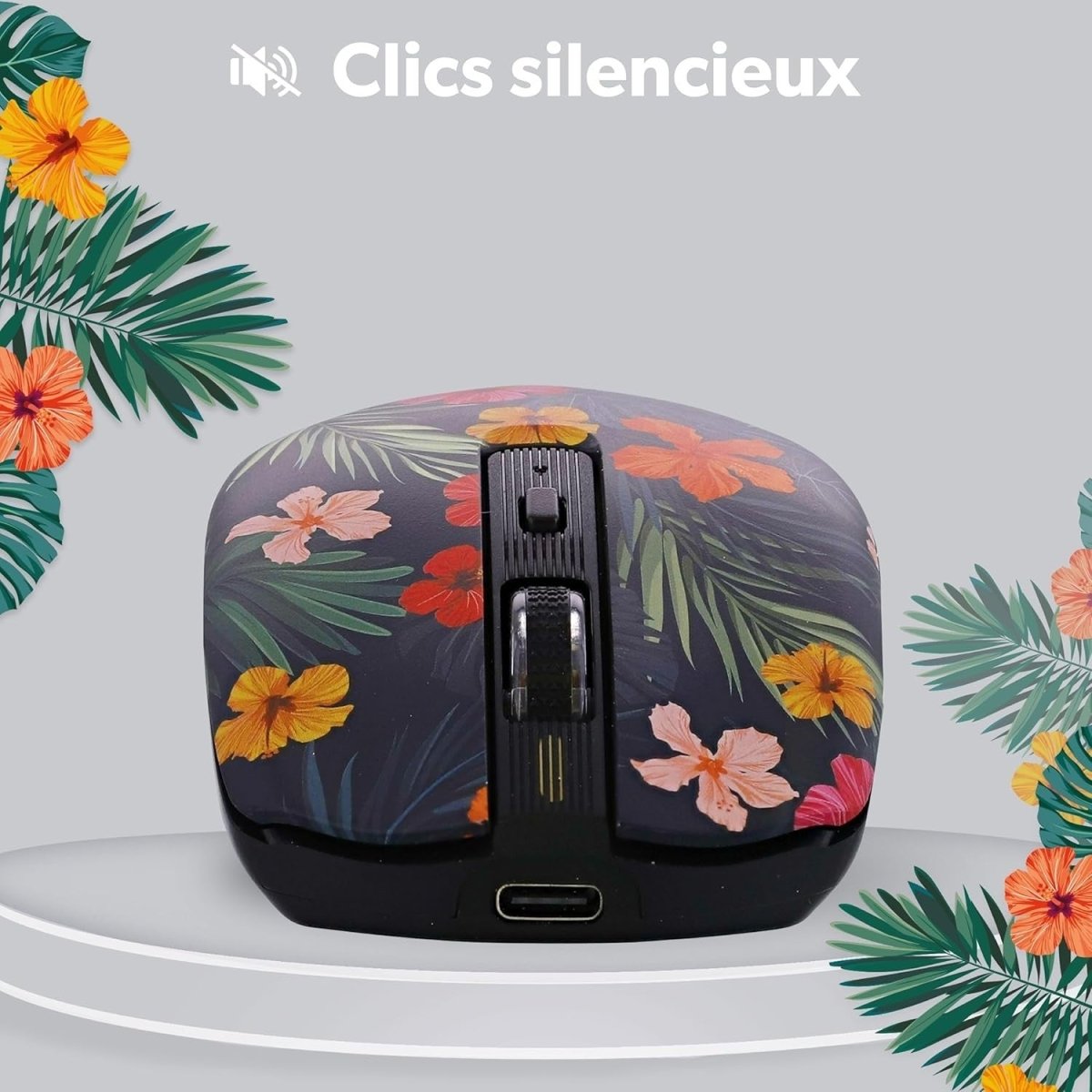 Bluetooth Wireless Mouse 1600 DPI Rechargeable 6 Button - Kwikley