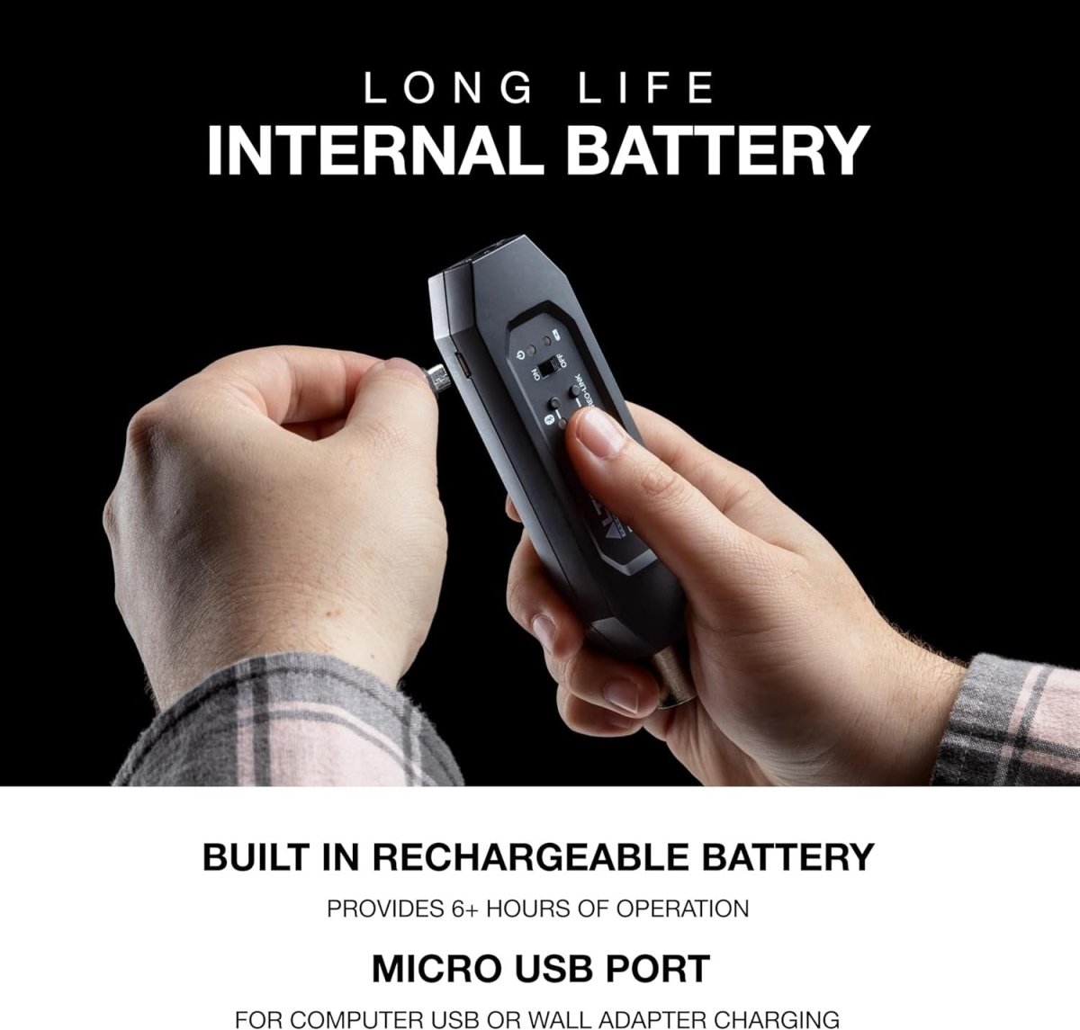 Bluetooth XLR Stereo Receiver Rechargeable for Mixer PA - Kwikley