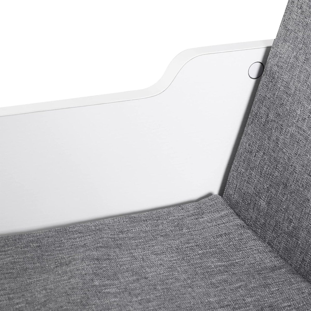 Bookcase with Cushioned Reading Seat 6 Cube Storage Bench White - Kwikley