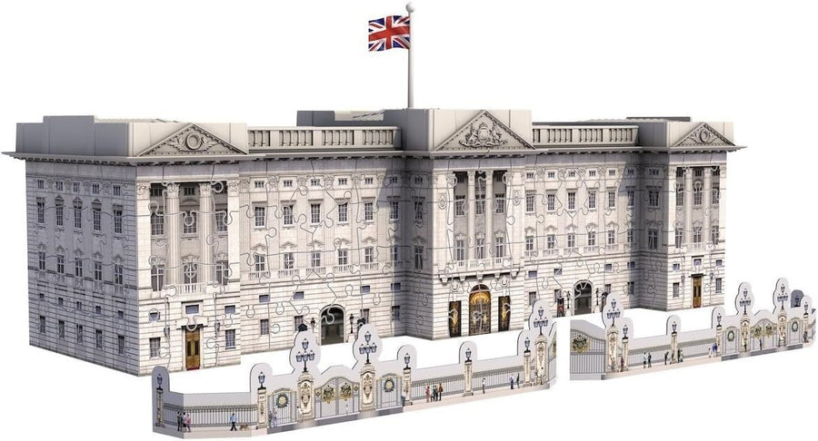 Buckingham Palace 3D Puzzle 216 Piece Building Model Kit No Glue - Kwikley